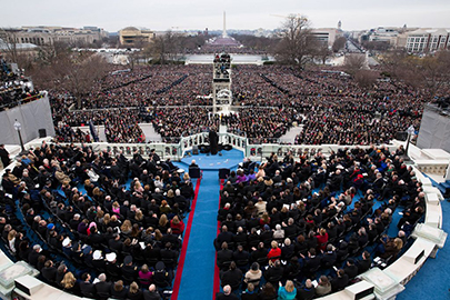 Obama Inauguration Crowd in 2013